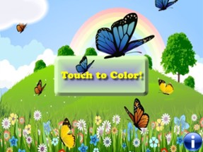 Coloring Book: Butterfly Image