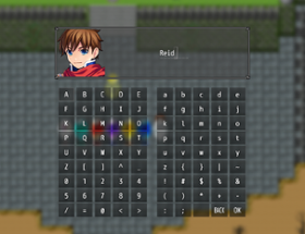 Customize Imput Window For RPG Maker MZ Image