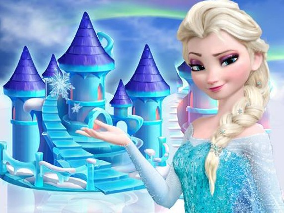 princess frozen doll house decoration Game Cover