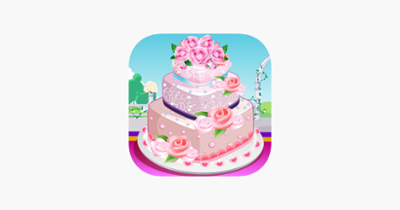 Rose Wedding Cake Cooking Game Image