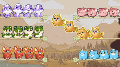 Cat Sort Puzzle: Cute Pet Game Image