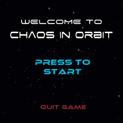 Chaos In Orbit Game Cover