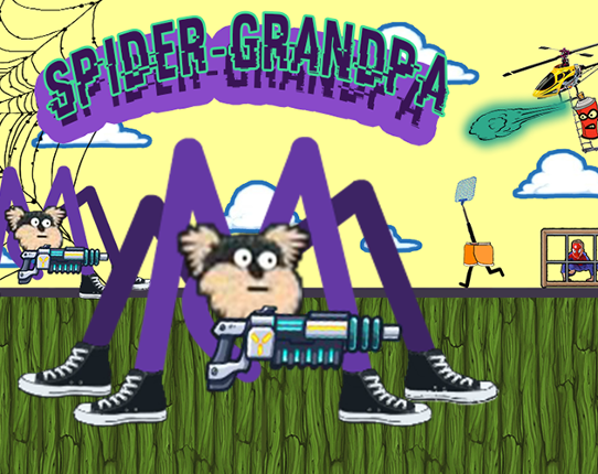 Spider Grandpa Game Cover