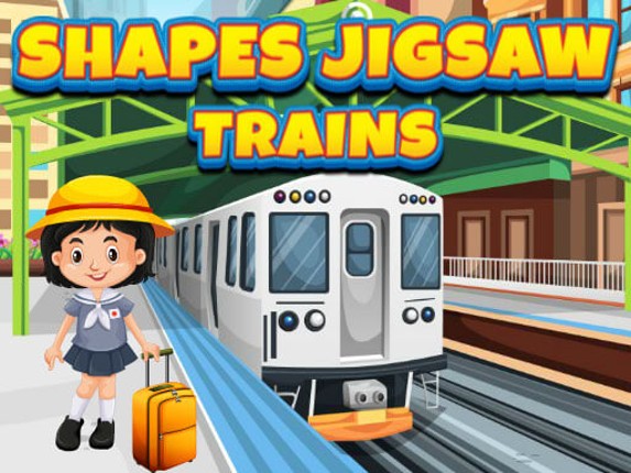 Shapes Jigsaw Trains Game Cover