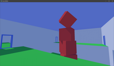 A little non-Euclidean platformer Image