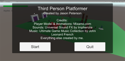 Third Person Platformer Image