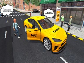 Rush Hour Yellow cab Image