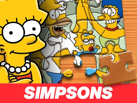 Simpson Jigsaw Puzzle Game Cover