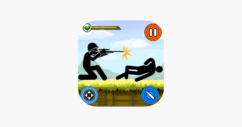 Stickman Fight Shooting Game Game Cover