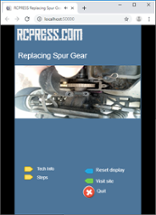 RCPRESS Replacing the spur gear Image