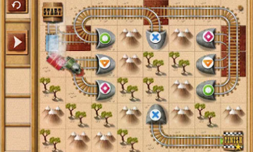 Rail Maze : Train puzzler Image