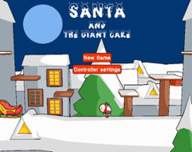 Santa and the giant cake Image