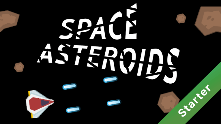 Space asteroid Game Cover