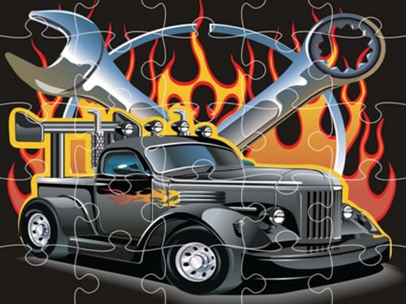 Hot Rod Jigsaw Game Cover