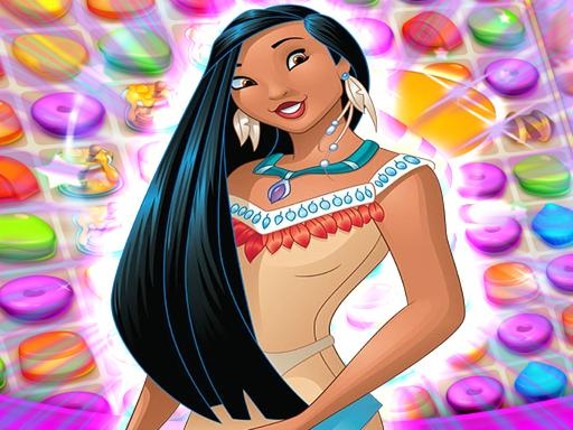 Pocahontas Disney Princess Match 3 Game Cover