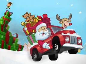 Santa Gift Truck Image