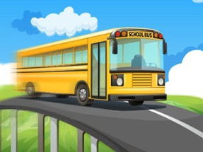 School Bus Racing Image