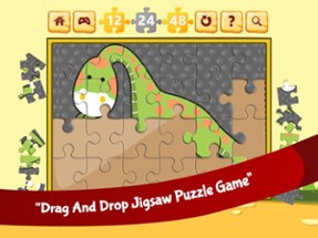 Cute Dinosaur Jigsaw Puzzle Image