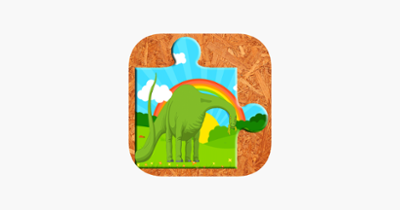 Dinosaur Rex Jigsaw Puzzle Farm - Fun Animated Kids Jigsaw Puzzle with HD Cartoon Dinosaurs Image