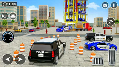 Multi Level Police Car Parking Image