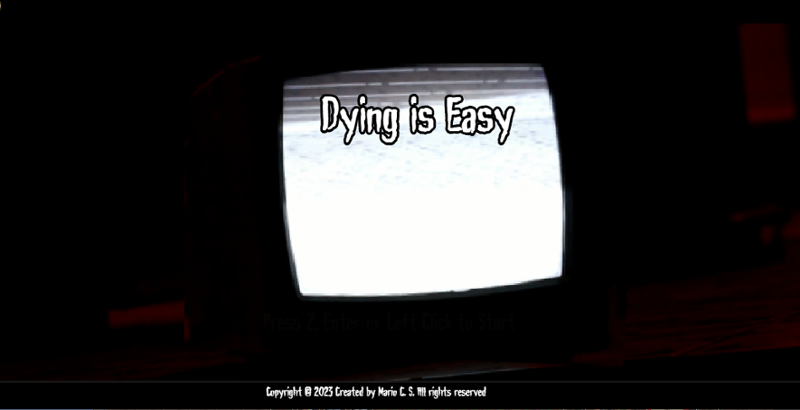 Dying is Easy (DIE) Game Cover