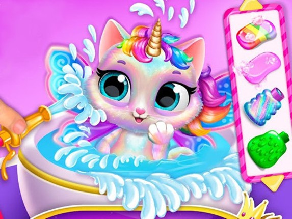 My Unicorn Cat Princess Caring Game Cover