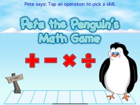 Pete the Penguin's Math Game Image