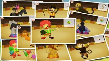 Circus puzzle kids game Image