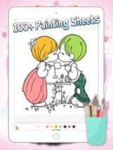 Princess Coloring Drawings Book For Kid Image