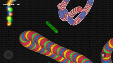 Rolling Anacondas Snake Dash - Eat The Dots Image