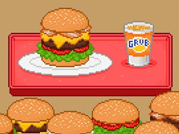 Ultra Pixel Burgeria Game Cover