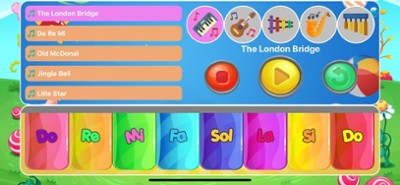 Candy Piano - Play &amp; Learn Image