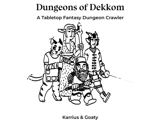 Dungeons of Dekkom Game Cover