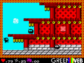Ninjakul in the AUIC Temple (ZX Spectrum 128k) Image