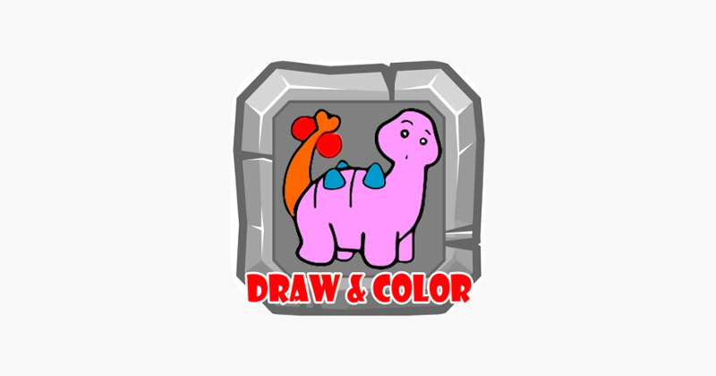 Dinosaur Drawing and Coloring Ideas for Kids Game Cover
