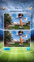 Find and Spot The Differences Football Soccer Star Image