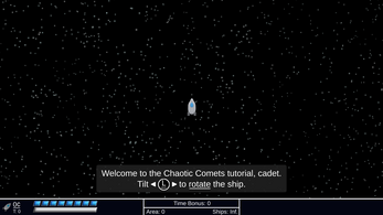 Chaotic Comets Image