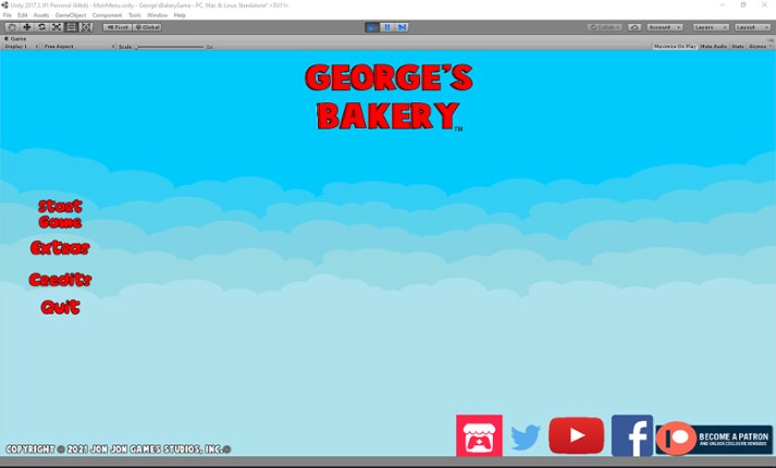 George's Bakery Game Cover