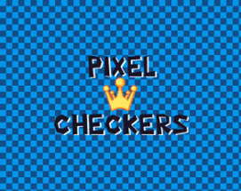 Pixel Checkers Image