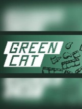 Green Cat Image