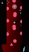 Super marble balls falling in gravity hole game Image
