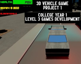 3D Vehicle Game - Project 2 Image
