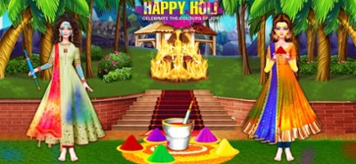 Gopi Doll Holi Celebration Fun Image