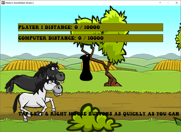 One Button Controlled - Horse - Accessible Game Game Cover