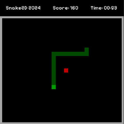 Snake 2D 2024 Game Cover