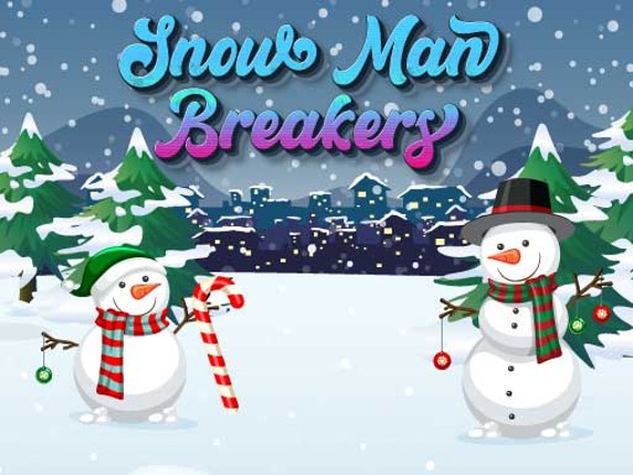 Snow Man Breakers Game Cover