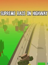 Supreme Race on Highway Image