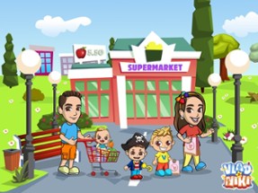 Vlad and Niki Supermarket game Image