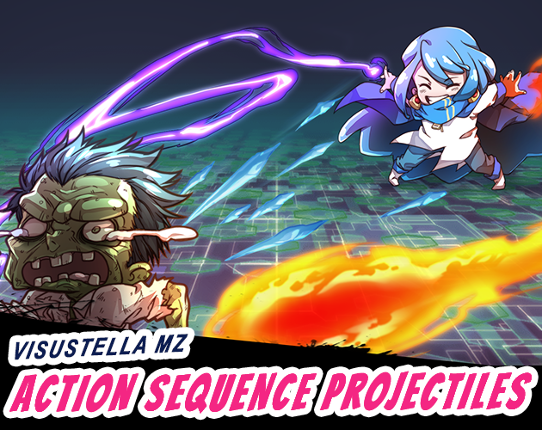 Action Sequence Projectiles plugin for RPG Maker MZ Game Cover