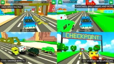 Blocky Traffic Racers Image